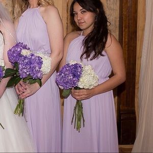 Purple bridesmaid dress